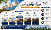 افزایش 60 مگاواتی ظرفیت تولید نیروگاه رامین برای تابستان امسال